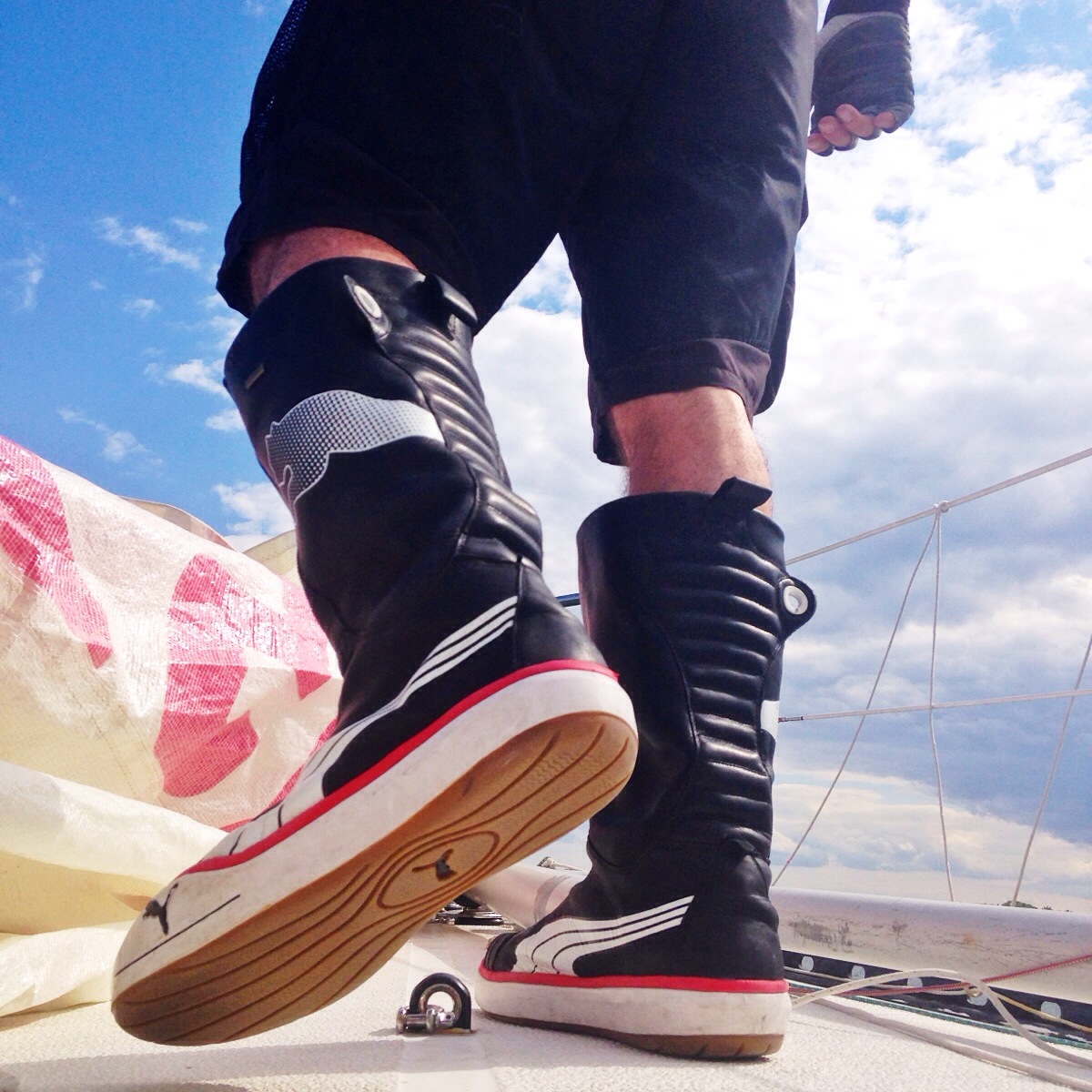 puma luff sailing boots
